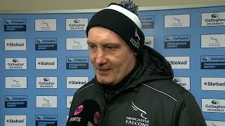 Match Reaction  Alex Codling on Exeter Chiefs [upl. by Brunella]