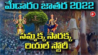 Sammakka Sarakka Real Story  Medaram Jatara 2022  Samakka Sarakka Charitra  6TV News [upl. by Alra]