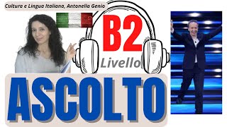 ASCOLTO ITALIANO B2  ITALIAN LISTENING EXERCISE LEVEL B2  learn Italian [upl. by August66]