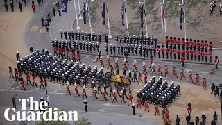 Queens coffin procession on the day of her funeral – watch live [upl. by Shaner210]