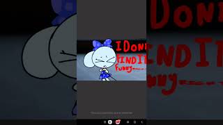 I DONT FIND IT FUNNY RIGHT NOW edit memes animationmeme flipaclip animation song dandysworld [upl. by Eugenius]