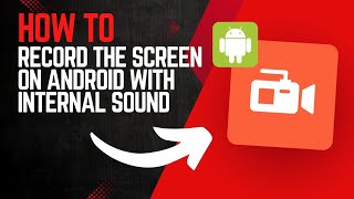 How to RECORD ANDROID SCREEN with INTERNAL AUDIO [upl. by Gerg]