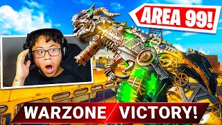 NEW AREA 99 WARZONE MAP is BEAUTIFUL 😍 My First WIN BO6 Season 1 [upl. by Eatnuahs]