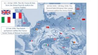 The Remilitarisation of the Rhineland 1936 [upl. by Euf]