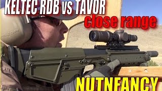 CLOSE RANGE KelTec RDB vs Tavor [upl. by Goggin]