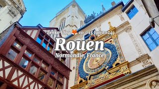 Rouen Vlog Normandy France [upl. by Aivek]