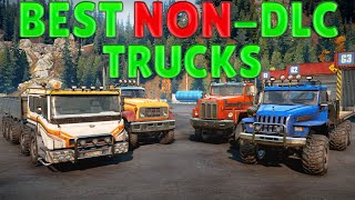 Best NonDLC Trucks In SnowRunner [upl. by Jahdiel]