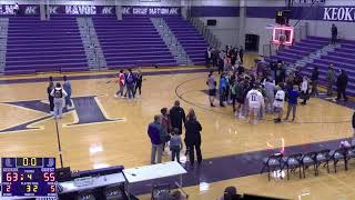 Keokuk vs Monroe City Boys Basketball [upl. by Eelamme178]