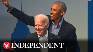 Live Obama speaks at Pennsylvania rally for Democrats Fetterman and Shapiro [upl. by Catrina]