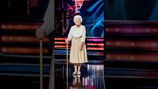 The elderly woman terrified the audience on AGT americasgottalent agt shorts magic miracle [upl. by Sevart]