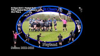 St Clears RFC v Neyland RFC WRU Admiral Mens National League Div3 West A 20222023 [upl. by Earl]