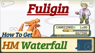 Pokemon Fuligin How To Get HM Waterfall [upl. by Rosenfeld577]