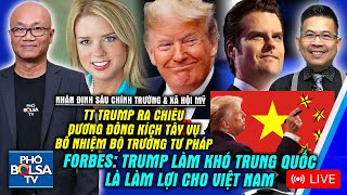 CHÍNH TRƯỜNG amp XÃ HỘI MỸ TT Trump ra chiêu quotDương Đông Kích Tâyquot vụ bổ nhiệm Bộ trưởng Tư pháp Mỹ [upl. by Stretch]