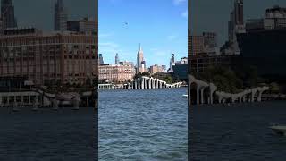 Sightseeing New York City from the Hudson River ￼ [upl. by Alard]