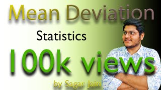 Mean Deviation  Statistics [upl. by Frodeen292]