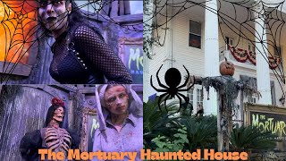 visiting the mortuary haunted house in new orleans 👻 [upl. by Silber234]