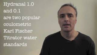 Karl Fischer Titration Water Standard Video [upl. by Michaud495]