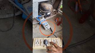 Refrigerator compressor testing refrigeratorrepair compressor shorts viralshort trending ac [upl. by Acyssej]