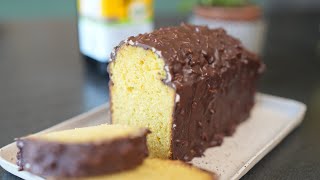 Recette du Cake très moelleux ORANGE et Huile dolive avec Glaçage CHOCOLAT rocher [upl. by Diskson]