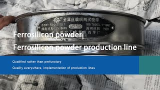 Smelting process Ferrosilicon powder production process [upl. by Conlon]