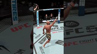 Jon Jones Knocks Out Hnery Cejudo ufc5 ufc5gameplay [upl. by Canica]