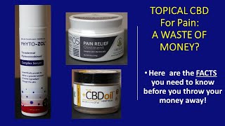 Topical CBD for Pain Does it Even Work [upl. by Aynekal536]