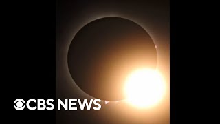 Watch Total solar eclipse seen in Indianapolis [upl. by Judy663]