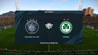 Maccabi Tel Aviv vs Omonia Nicosia 09072024 Club Friendlies PES 2021 [upl. by Sup]