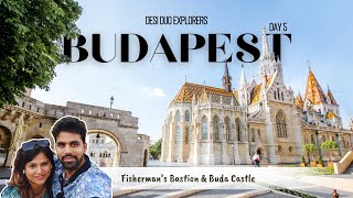 Fisherman Bastion amp Buda Castle  Must Visit Places in BudapestHungary [upl. by Trotta26]