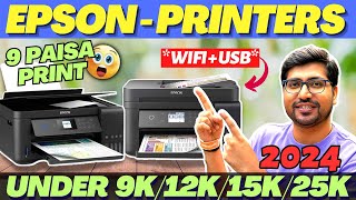 Best Epson Printer In India 2024🔥Best Printer For Home Use🔥Best Printer Under 15000🔥InkTank Printer [upl. by Pyotr870]