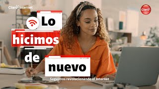 Claro RD  Aumentaremos tu velocidad de Internet en Fibra Óptica sin costo adicional [upl. by Hpsoj]