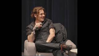 Johnny Depp tells a funny story about Shane McGowan at the Karlovy Vary Film Festival 2021 [upl. by Anaira924]