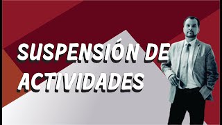 Suspensión de actividades de personas Morales [upl. by Froma722]