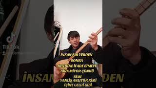 GÜLDİBİ KÖYÜACEMİ SAZ USTASI SAZI İNLETİYORkeşfetteyim [upl. by Divad462]