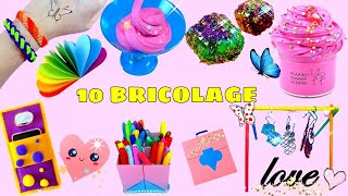 10 PROJET DE BRICOLAGE QUE VOUS POUVEZ FAIRE FACILEMENT  bave retour à lécole et plus [upl. by Alisen]