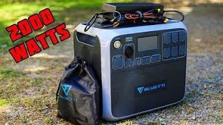 Bluetti AC200P Power Station Hooked Up to RV and Running Off Grid Using DC Power [upl. by Gaspar]