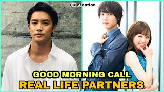 Shiraishi Shunya 白石隼也 vs Fukuhara Haruka 福原 遥 Good Morning Call Cast Real Life Partners 2021 [upl. by Hippel723]