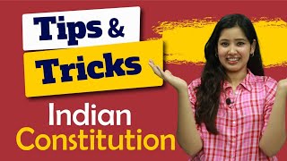 Tips and Tricks to remember Indian Constitution [upl. by Alleunamme]