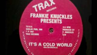 Frankie Knuckles Ft Jamie Principle  Its A Cold world [upl. by Nohtanhoj]