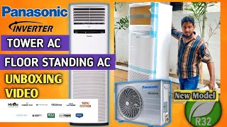 Tower Ac  Panasonic floor standing AC  3 ton tower inverter AC unboxing video  rajtech [upl. by Donny817]