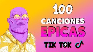 100 Canciones ÉPICAS Que Has ESCUCHADO Pero NO SABES El Nombre Tik Tok 2022 🟡 [upl. by Dannye]