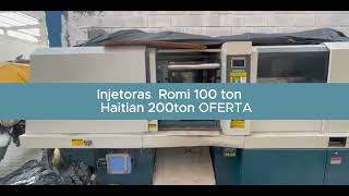 2 Injetoras 1 Preço – Haitian 200 ton e Romi 100 ton⭐⭐⭐⭐⭐ [upl. by Trixie]