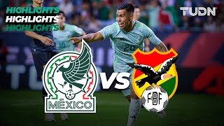 HIGHLIGHTS  México vs Bolivia  Amistoso Internacional  TUDN [upl. by Nivrag]