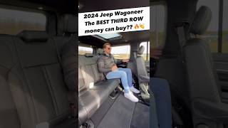 Check out the Spacious Third Row on the 2024 Jeep Wagoneer [upl. by Dituri]