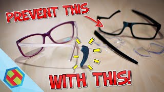 3D printed ear hooks for glasses that stop sliding and slipping [upl. by Lleuqram]