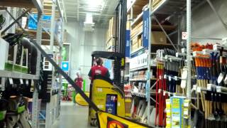 Forklift at Lowes [upl. by Leirad]