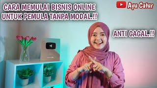 CARA MEMULAI BISNIS ONLINE UNTUK PEMULA ANTI GAGAL TIPS BUKA OLSHOP BUAT PEMULA DIJAMIN LARIS [upl. by Varini530]