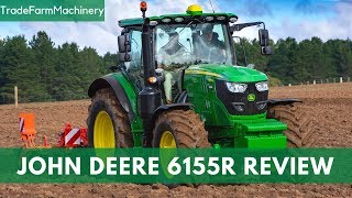 John Deere 6155R tractor test review  Farms amp Farm Machinery [upl. by Vincenta]