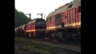 120 292 und 120 274 der letzte Güterzug mit „Wummequot von Greiz nach Zwickau [upl. by Sigmund578]