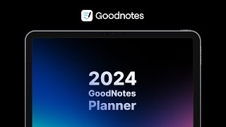 Ultimate 2024 Goodnotes Planner bestselling template 🚀 [upl. by Harry776]